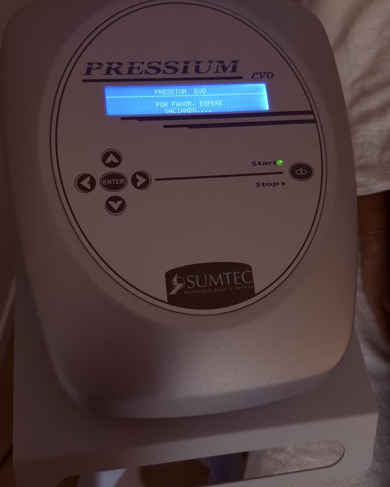Equipo de presoterapia de Líbera